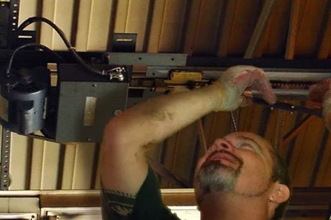 Garage door repair photo from A 1-Stop Garage Door Company's own website